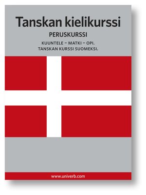 cover image of Tanskan kielikurssi